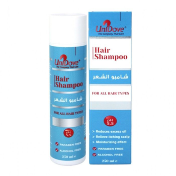 UniDove pH 5.5 Paraben-Free Hair Shampoo 250ml