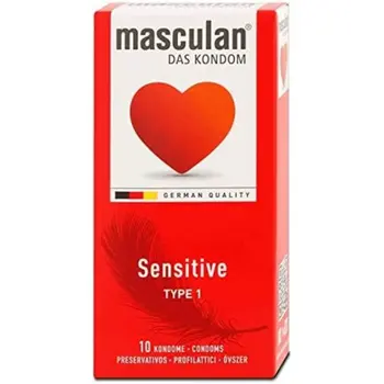 Masculan Sensitive Type 1 Condoms 10 Pieces