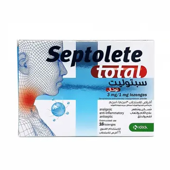 Septolete Total Sore Throat Relief Lozenges 16Pieces
