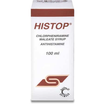 Histop Chlorpheniramine Maleate Antihistamine Syrup 100Ml