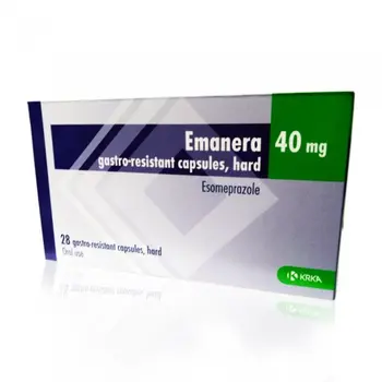KRKA Esomeprazole Gastro-Resistant Tablets 40mg 28 Pieces