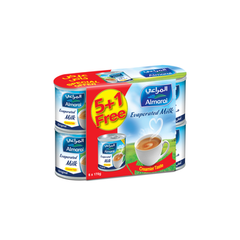 Almarai Creamier Taste Evaporated Milk 6x170g