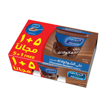 Almarai Chocolate Custard Dessert 6x85g