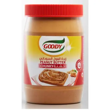 قوودي زبدة الفول السوداني الخشنة، 800جرام