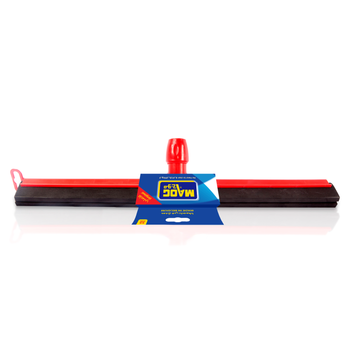 Maog Black Floor Wiper with Red Handle 55cm