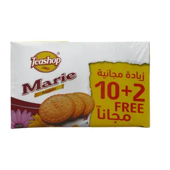 Teashop Marie Biscuits Special Offer 10+2 x 70 G