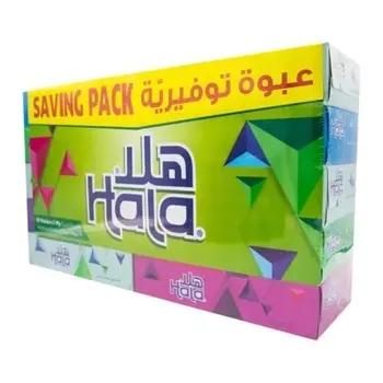 Hala 2-Ply Facial Tissue 10x76 Sheets