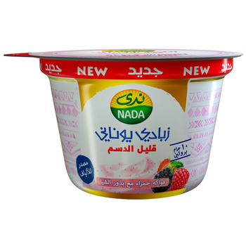 Nada Low Fat Red Fruits Greek Yogurt 160g