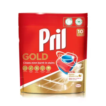 Pril Gold Auto Dishwash Tabs 10 Pack