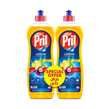 Pril Lemon Concentrated Dish Wash 2x950ml