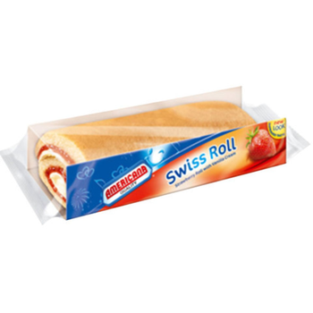 Americana Swiss Roll Strawberry Large 110 g