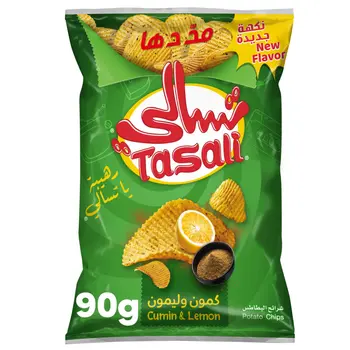 Tasali Cumin & Lemon Potato Chips 90g