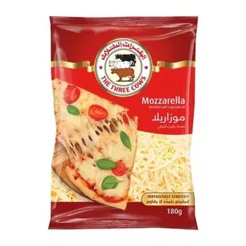 The Three Cows Irresistibly Stretchy Mozzarella Cheese 180g