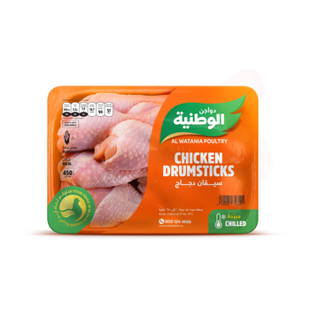 الوطنية سيقان دجاج طازج 450 جم