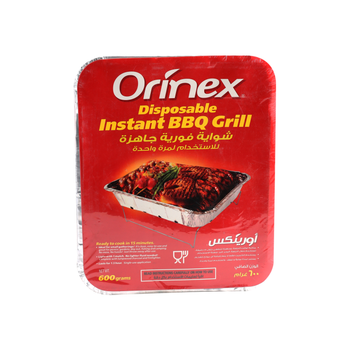 Orinex Disposable Instant BBQ Grill 600g