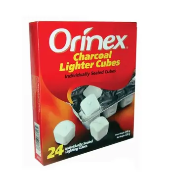 Orinex Charcoal Lighter Cubes 24pieces