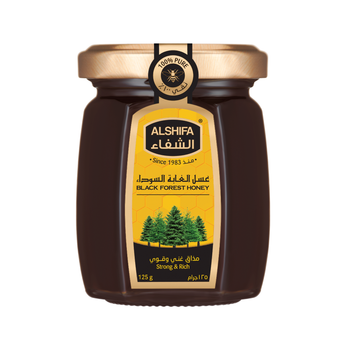 الشفاء عسل الغابة السوداء 125جرام