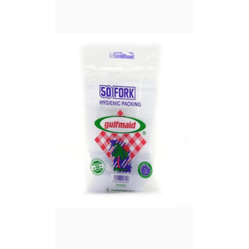 Gulfmaid Crystal Plastic Fork 50 pcs