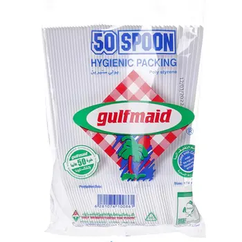 Gulfmaid Poly Styrene Spoon 50 Pieces