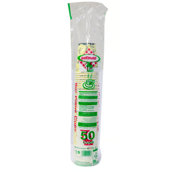 Gulfmaid 7Oz Disposable Paper Cups 50 Pack