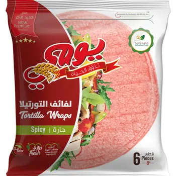 Yaumi Spicy Tortilla Wraps 6 Pieces