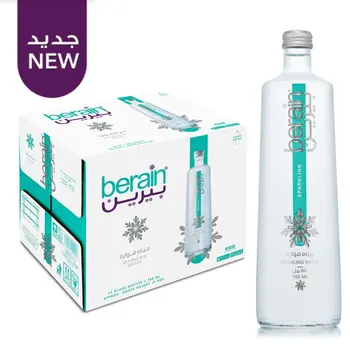 Berain Sparkling Water Glass Bottle 12x750ml