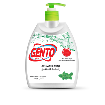 GENTO Aromatic Mint Antibacterial Hand Wash 500ml