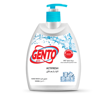 GENTO Actifresh Antibacterial Hand Wash 500ml