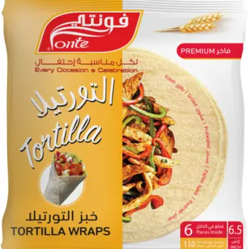 فونتي تورتيلا سادة 6×110جرام