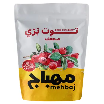 مهباج  اكياس فواكه مجفف توت بري 250 غ