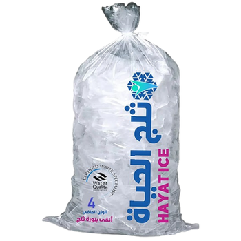 Al Hayat Ice Plastic Bag 4kg
