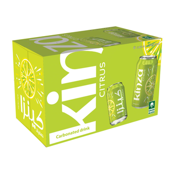 Kinza Citrus Carbonated Soft Drink 6x360ml