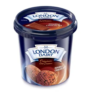 London Dairy Double Chocolate Ice Cream 125ml
