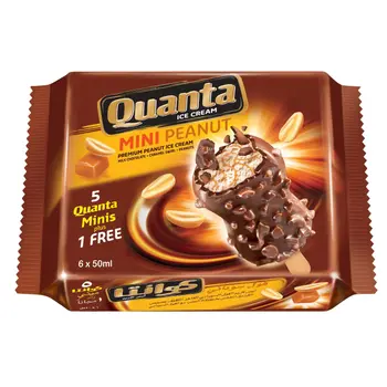 Quanta Mini Peanut Ice Cream Stick 6x50ml