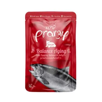 Pramy Senior Tuna & Salmon Envelopes 70g