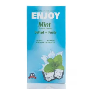 Enjoy Premium Mint Condoms 12 Pieces