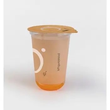 كوب ثلج مع نكهة باشن فروت 500مل