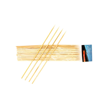 Qamra Wood Round Skewers 30cm 25 Pieces