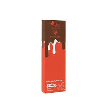 Best Natural Milk Chocolate with Almonds 40g