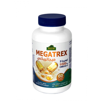 ALFA Megatrex Omega-3 Soft Capsules 60 Count