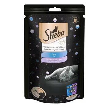 Sheba Melty Tuna & Seafood Cat Treats 48g