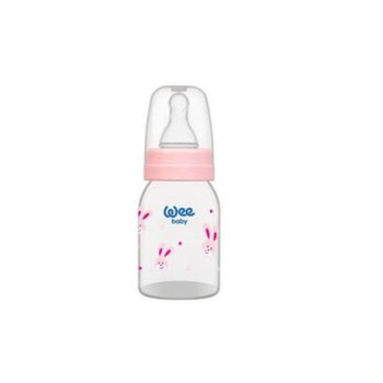 Wee Baby Plastic Feeding Bottle 125ml