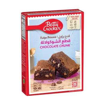 Betty Crocker Chocolate Chunks with Brownie 500g