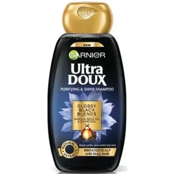 Garnier Ultra Doux Black Charcoal Shampoo 600ml