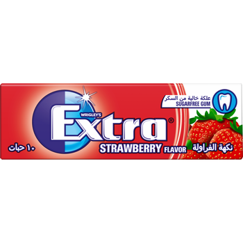 Wrigley's Extra Strawberry Sugar-Free Gum 14g