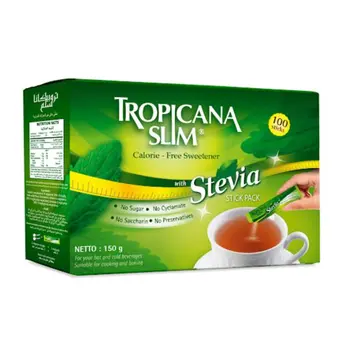 Tropicana Slim Stevia Sweetener 150g