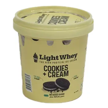 Light Whey Cookies & Cream Ice Cream Cup 100Ml