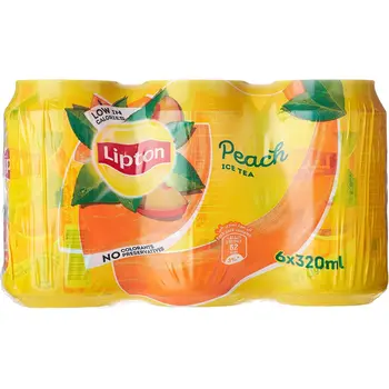 Lipton Peach Iced Tea 6x320ml
