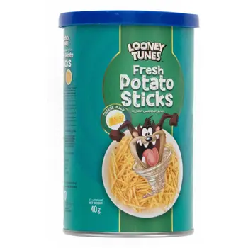 Looney Tunes Cheese Fresh Potato Sticks 40g