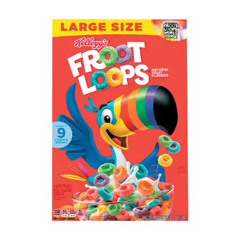 Kellogg's Froot Loops Multigrain Cereal 374g